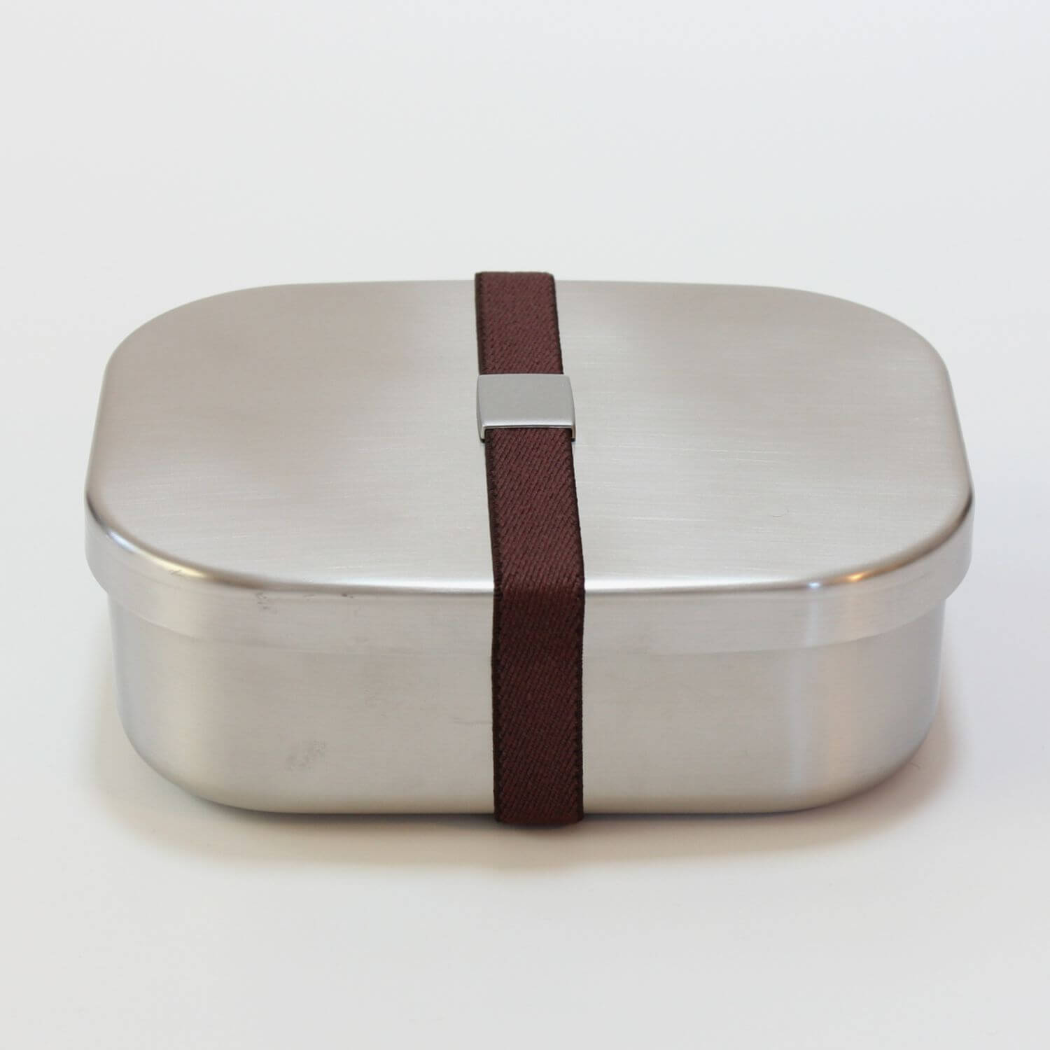 Stainless Steel Rectangle 1 Tier Bento Box | Made in Tsubame Sanjo Japan