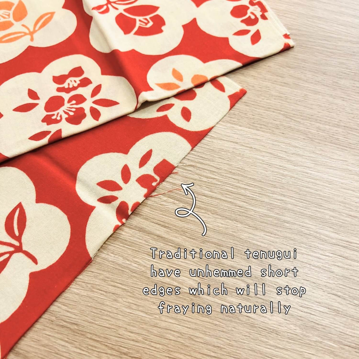Rienzome Tenugui Hanagonomi | Hand dyed | Todaya Shoten