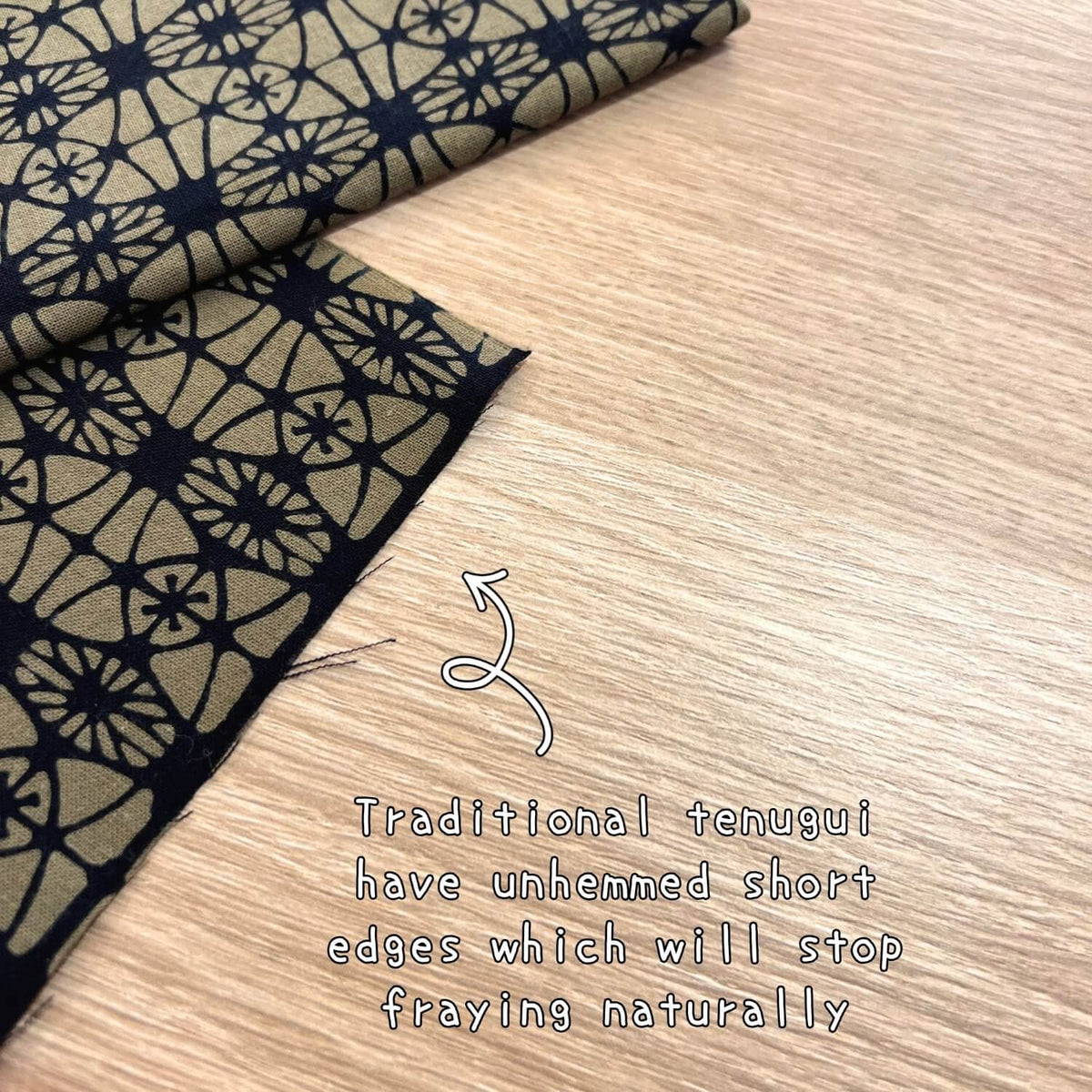 Rienzome Tenugui Wakazari | Hand dyed | Todaya Shoten