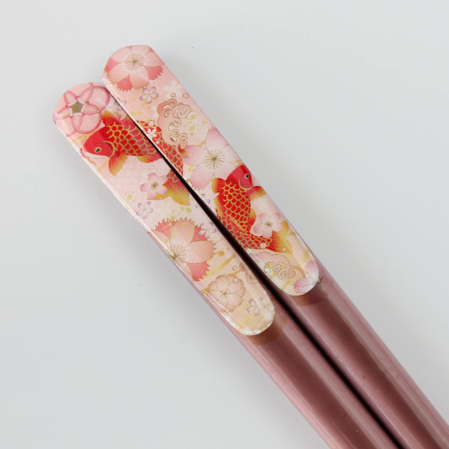 Koiodori Wood Chopsticks | Blue, Pink | Hand Made