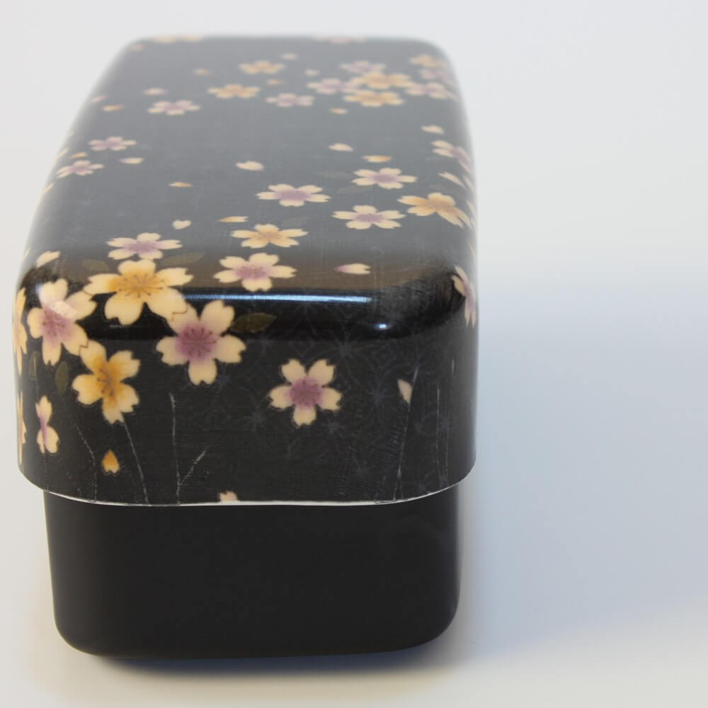 zoomed from front sakura black bento box