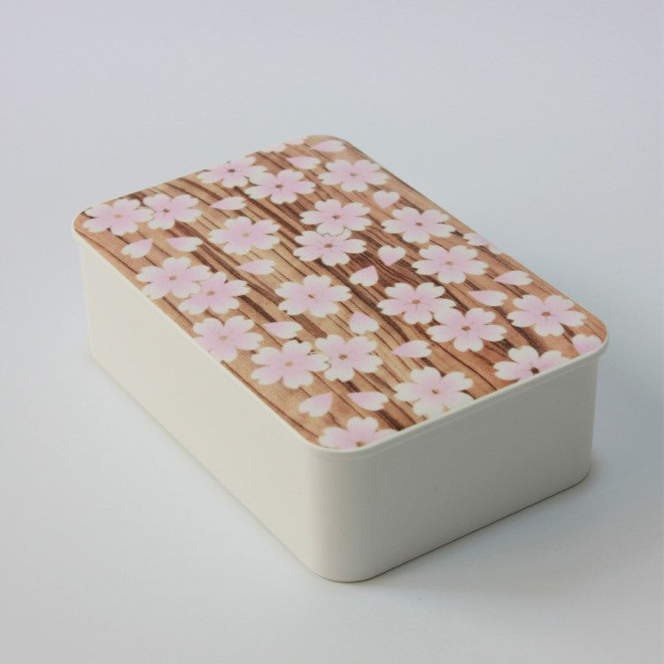 Sakura Mokume Pink 1 Tier Bento Box 