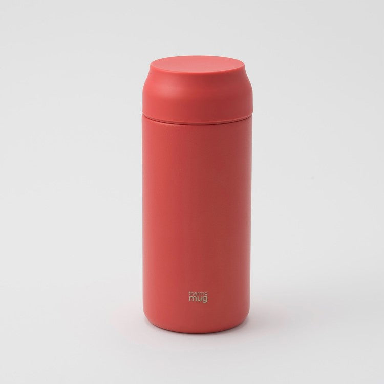 Allday drink bottle leading red colour from thermo mug sold at Majime Life
