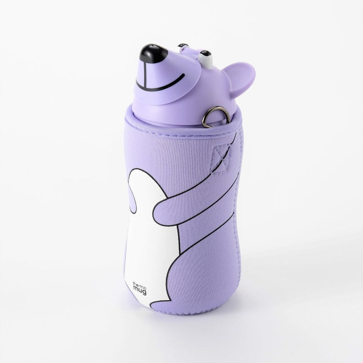Animal bottle pale violet from thermo mug sold at majime life