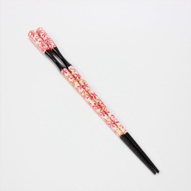 Chopsticks with pointed tips and curved neck