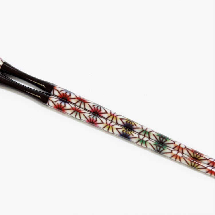 close up shot of the asagara chopsticks