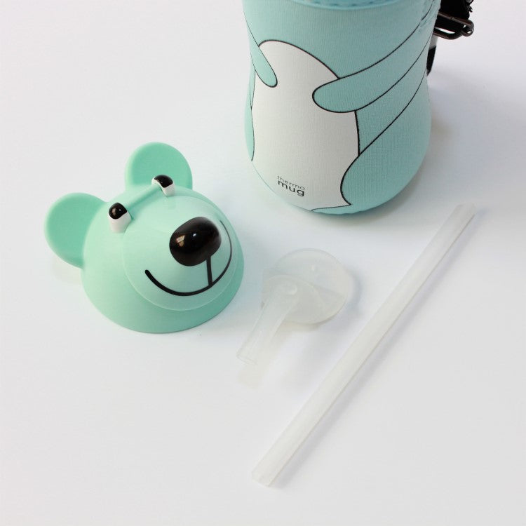 Inner straw can be removed from the animal bottle