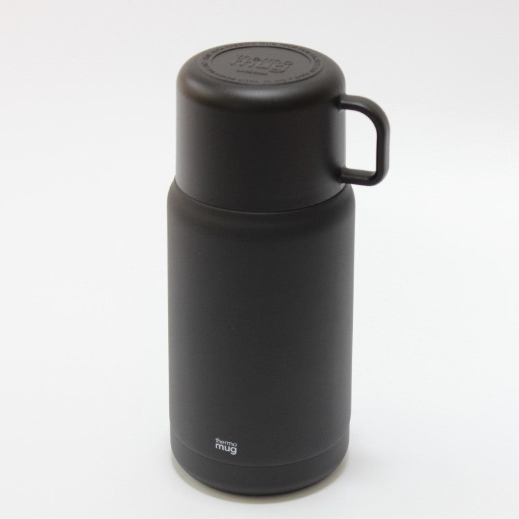 500ml black drink bottle with cup as lid