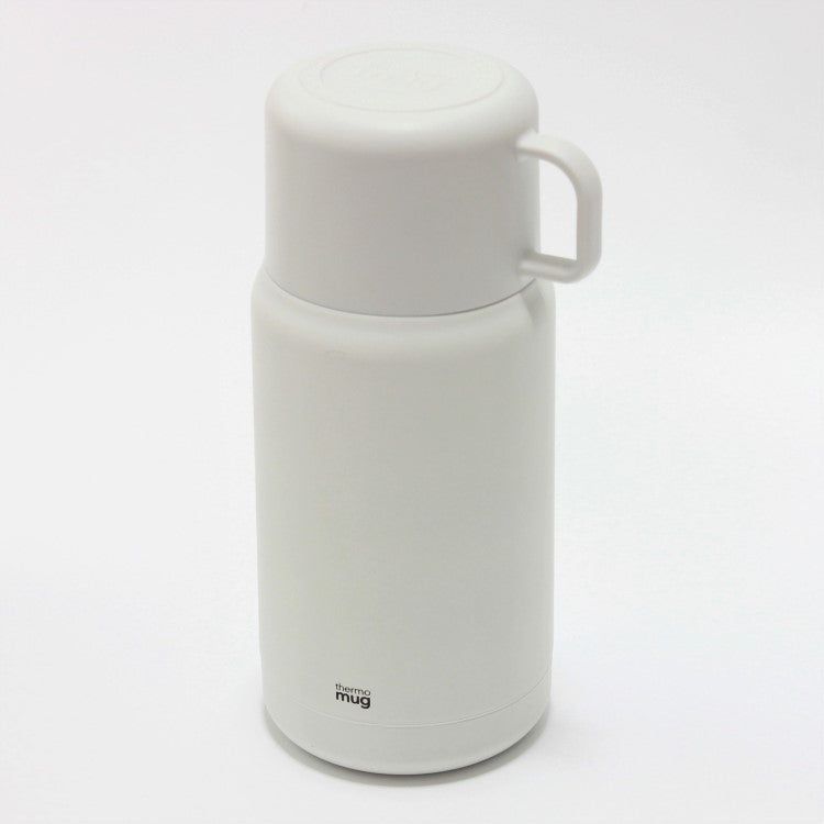 Insulated drink bottle white colour 500ml from thermo mug