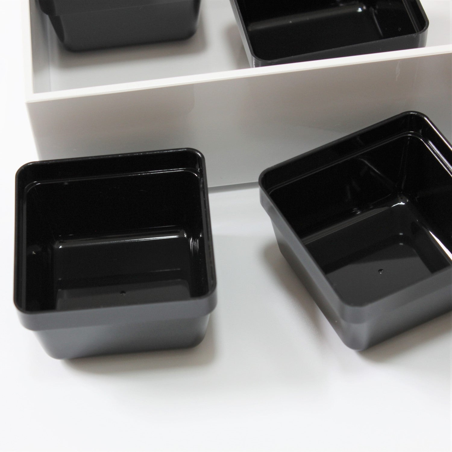 Each small container is about 5cm x 5 cm. 
