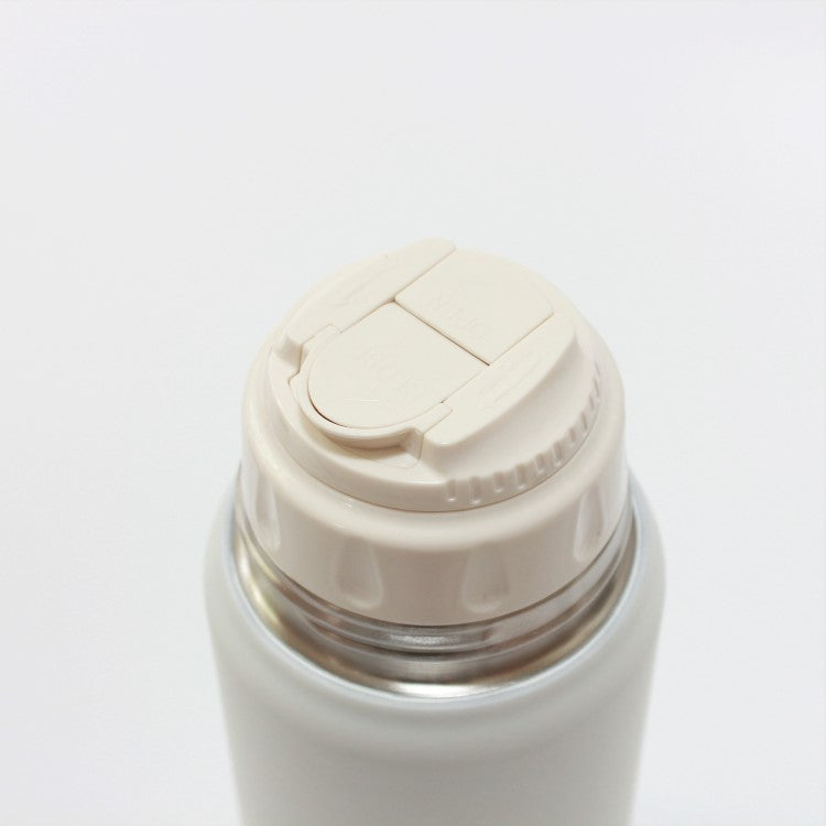 close up shot showing the inner cap with the spout closed trip drink bottle