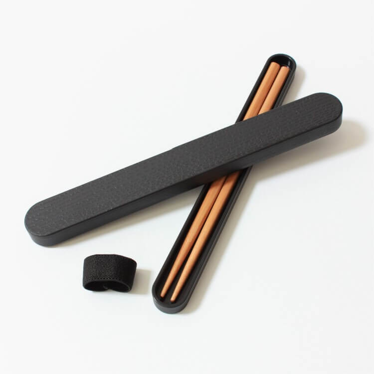 style shot of this chopsticks case set