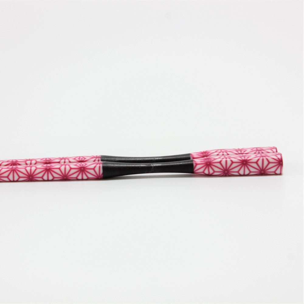 Majime Life Ohashi Collection Chopsticks Asagara Pink curved neck makes it easy to hold and comfortable in hands
