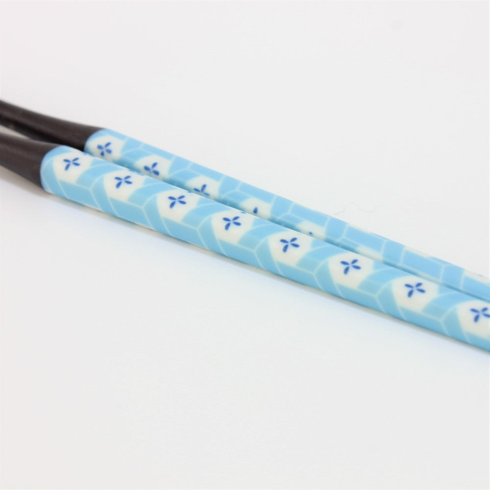 Majime Life Ohashi Collection Chopsticks Hana Ajiro close up showing Ajiro weaving pattern Made in Japan Chopsticks