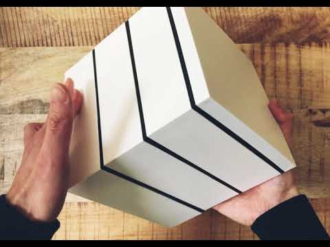 Yukimi 3 tier white picnic bento box disssembly and reassembly video
